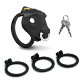 Bull Chastity Cage - Black